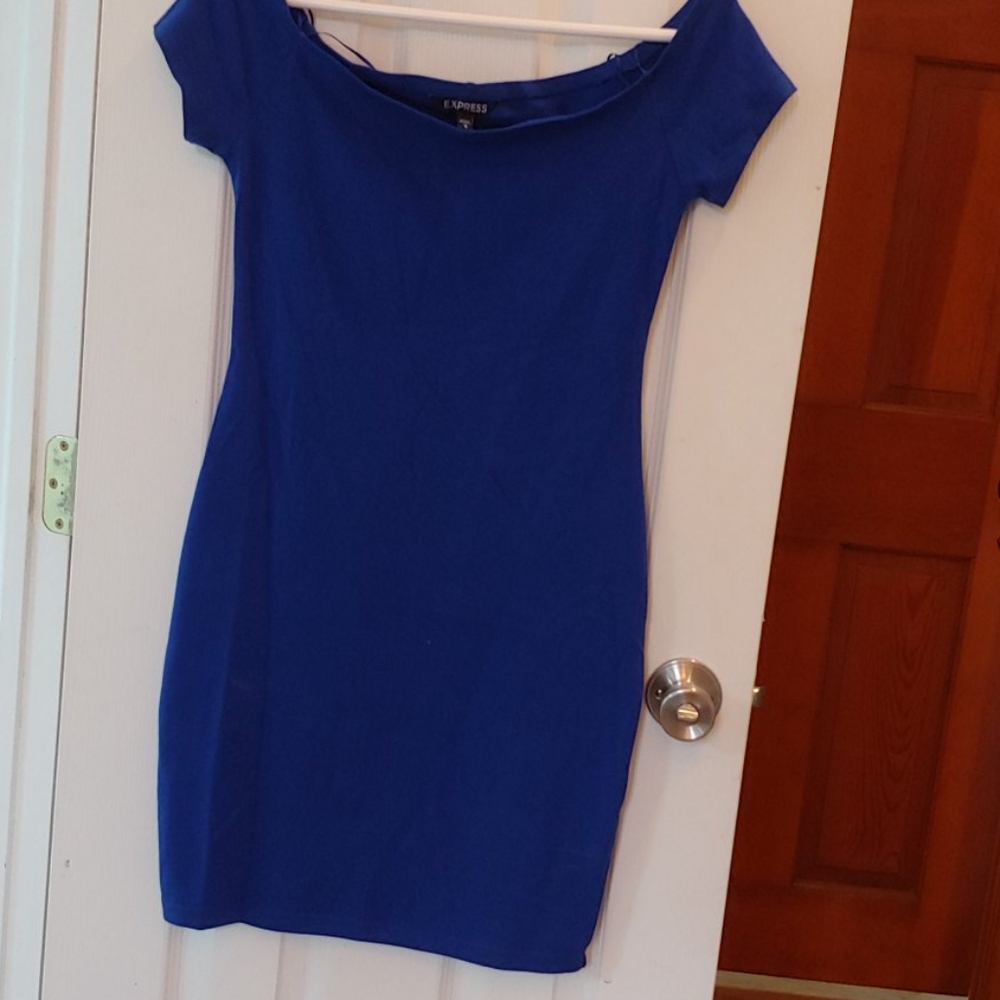 Express short sleeved bodycon dress